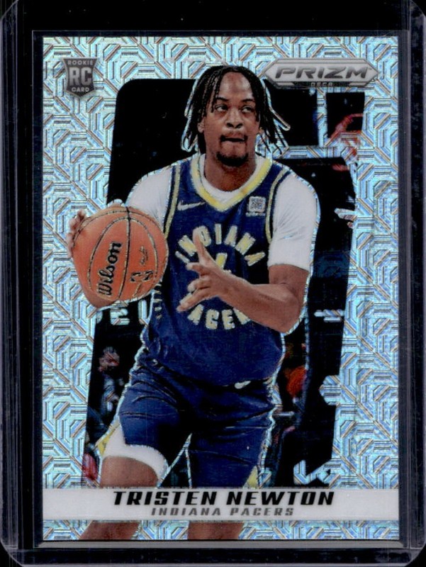 2024-25 Panini Prizm Deca Tristen Newton RC Mojo Prizm Rookie #/25 Pacers