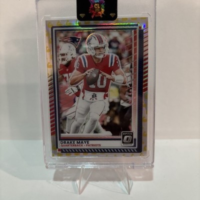 Panini 2025 Donruss Optic Drake Maye Patriots Prizm #47 Flex emoji 💪🏻 /199