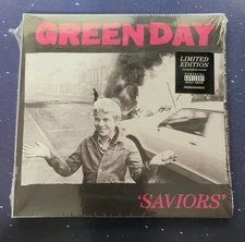Green Day Saviors CD w/ Band Signed Autographed Art Card Insert New Unplayed CD