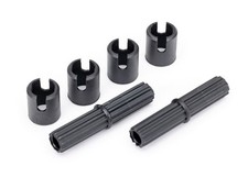 Traxxas 1/10 TRX-6 6x6 Ultimate RC Hauler * Center Half Shafts w/ Pin Retainer *