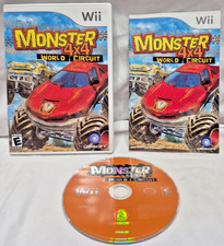 Monster 4x4: World Circuit - Wii - Nintendo - Disk - Case - Manual - Excellent
