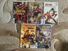 SABRETOOTH THE DEAD DON'T TALK #1-5 COVER A Complete SET Marvel Comics 