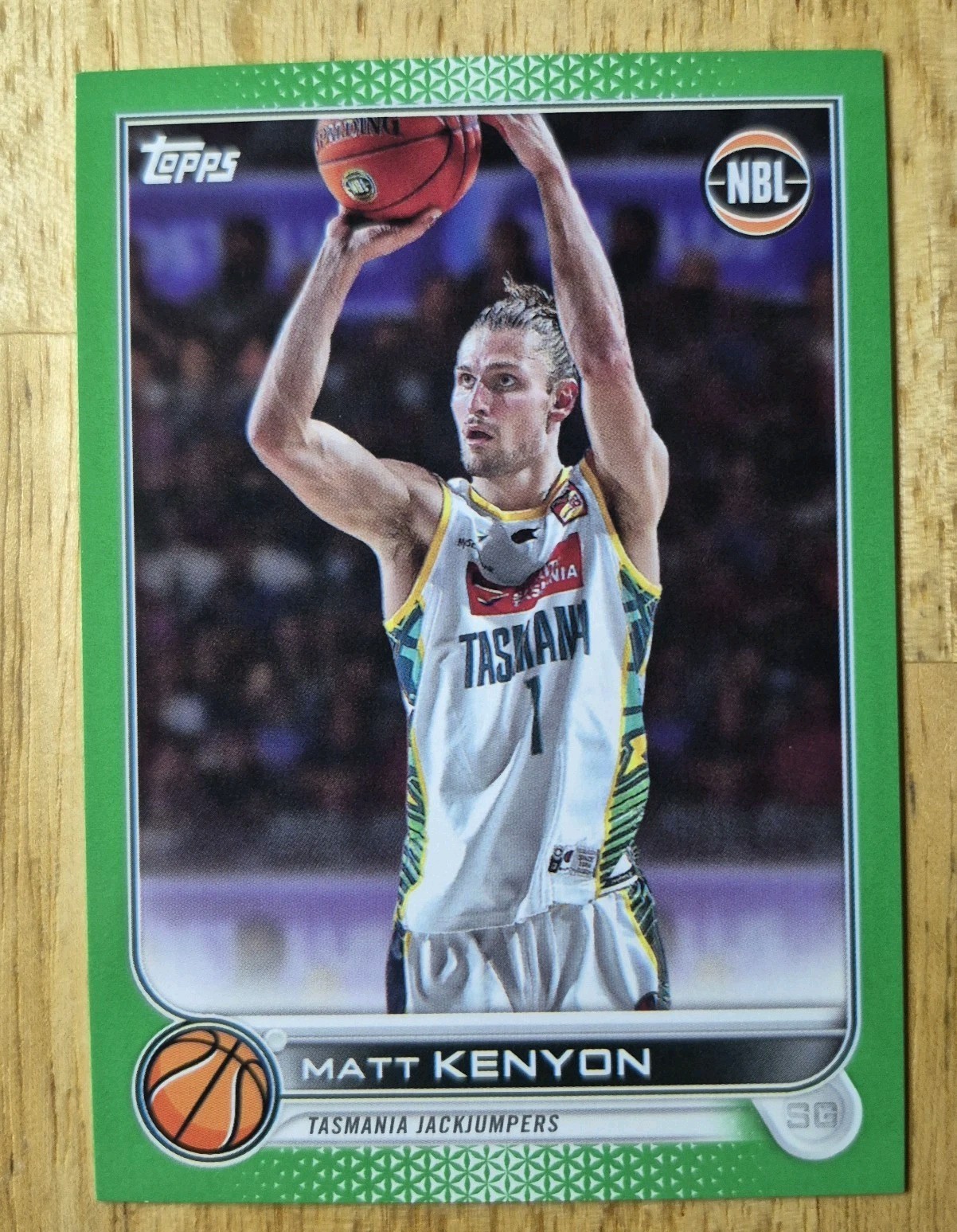 Matt Kenyon | 2022-23 Topps NBL National Basketball League #92 RC Green /99