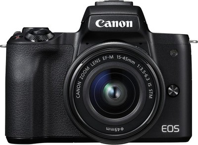 Canon EOS M50 EF-M 15-45mm f/3.5-6.3 IS STM Kit Spiegellose Systemkamera in OVP