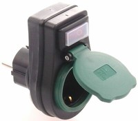 Schuko Stecker Adapter Mit Schalter Steckdose Zwischensteckdose Adapterstecker