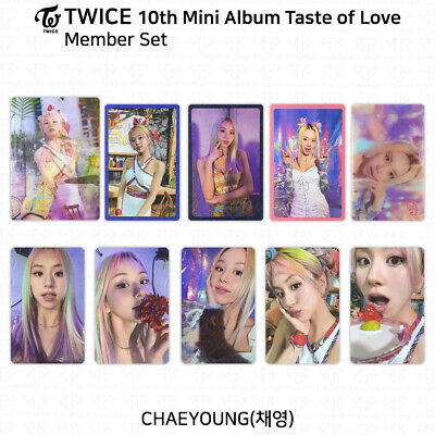 Twice 10th Mini Album Taste Of Love Official Photocard Chaeyoung Kpop K Pop Ebay