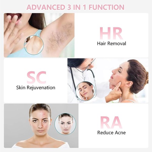 IPL Laser Hair Removal Machine Permanent Body Face Skin Epilator 999,999 Flashes - Picture 5 of 21