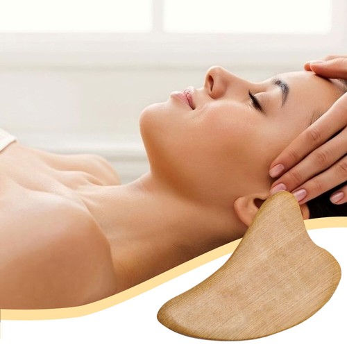 Gua Sha Tool Wooden Scraping Board Massage Slimming Guasha Scraper Body Therapy - Picture 8 of 9