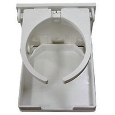 MARINE DRINK HOLDER WHITE FOLD UP USA SELLER 