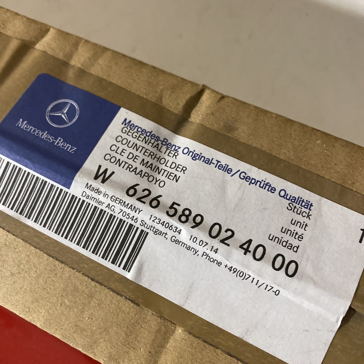 MERCEDES OM626 FERMO AMMORTIZZATORE VIBRAZIONI ALBERO MOTORE OEM 