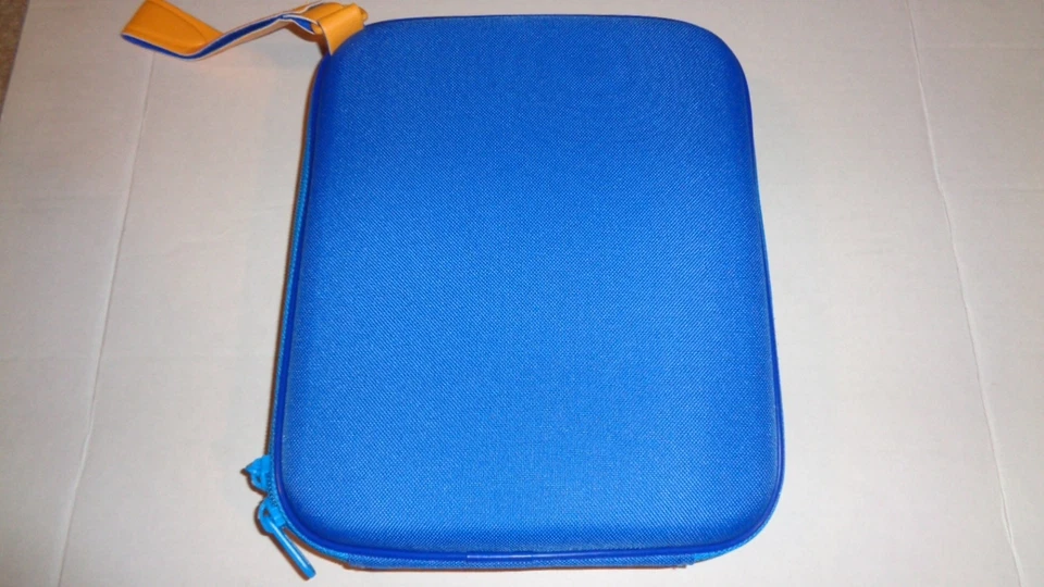 Genuine Vtech InnoTab 2 Zippered Storage Tote/Case Orange/Blue  - Image 2 of 3