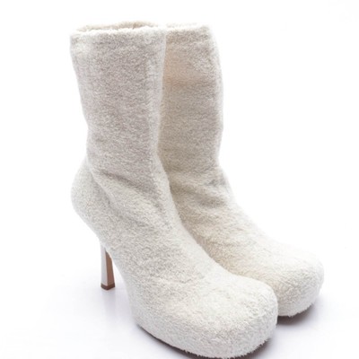 Stiefeletten Bottega Veneta Weiß 39 EUR Neu