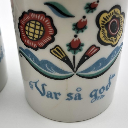 Vintage Swedish BERGGREN Var sa god Salt & Pepper Shakers Home Decor - Picture 7 of 16