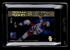 2021-22 UD Black Obsidian Rookies Gold #OR21 Morgan Barron /99