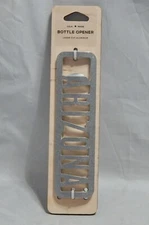 Zootility Laser Cut Aluminum Bottle Opener State of Arizona