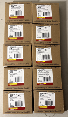#ad #ad 10 PCS Square D HOM120PDF 120V 20A Single Pole Circuit Breaker $474.99