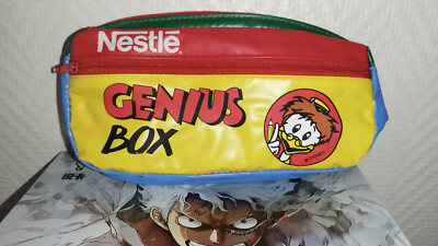 Mickey Geo Fundtasche Vintage Genius Box Case Nestlé italy Gyro Gearloose
