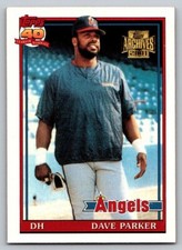 2001 Topps Archives Baseball Dave Parker #383
