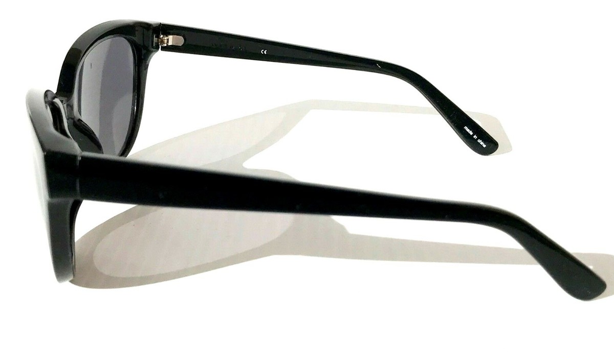 NWT Ann Taylor Mostly Square Black Framed Sunglasses with graduated dark Lenses. Ann Taylor Square Sunglasses – 100% UV Protection & Free  main image 3