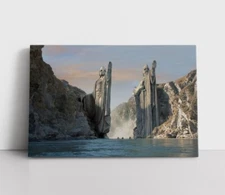 Lord Of The Rings Pillars of Argonath Canvas Wall Art Painting LOTR Middle Earth