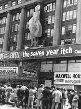 8x10 Print Marilyn Monroe The Seven Year Itch Theater Marquee 1955 #720
