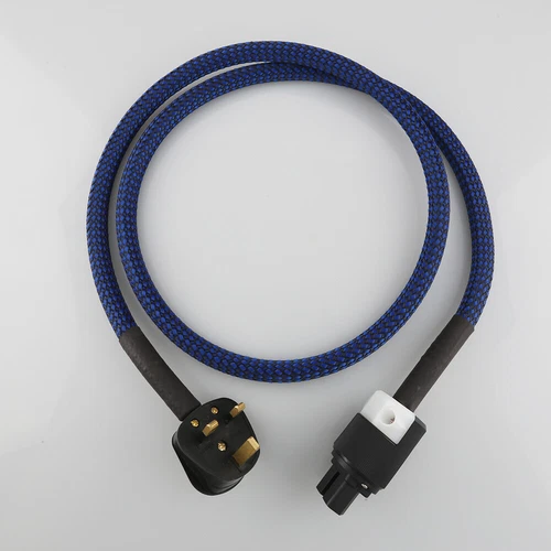Hifi Audiophile Audio OFC Netzkabel UK IEC Stecker vergoldet Stecker Kabel - Bild 7 von 32