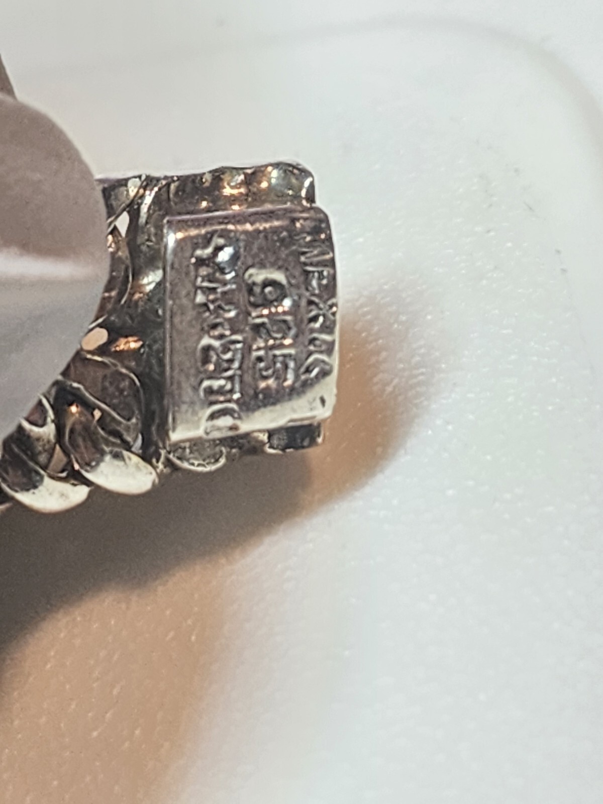 STERLING SILVER SOLID MESH BRACELET FROM MEXICO o… - image 14