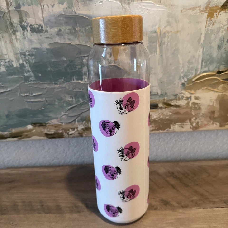 NUEVO Vaso Disney 101 Dálmatas Blanco y Rosa Foto 3 de 4