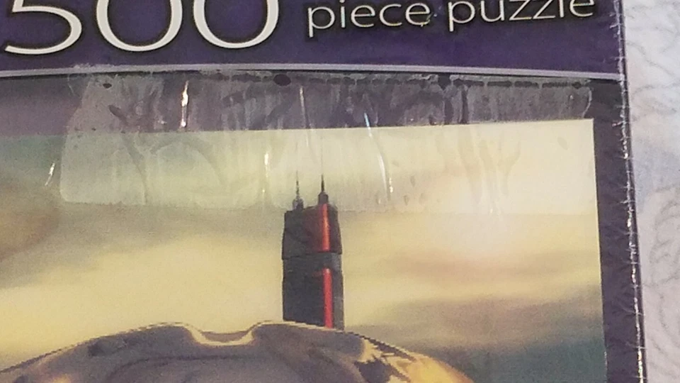 Rompecabezas Alien Invasion Grafix 3D Lenticular 500 piezas OVNI marciano nuevo otro Foto 4 de 4