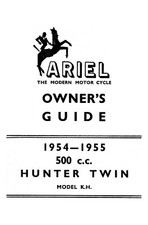 (0151) 1954-1955 Ariel K.H. Twin KH 500cc owners guide