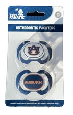 NCAA Auburn Tigers Pacifier set of 2 by baby fanatic