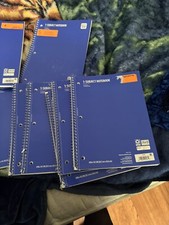 Pen Gear 1 Subject Notebook, College Ruled, 70 Sheets Blue Green