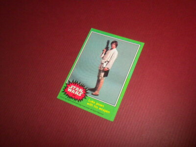 STAR WARS card #255 Topps 1977 Series 4/fourth GREEN - HIGH GRADE