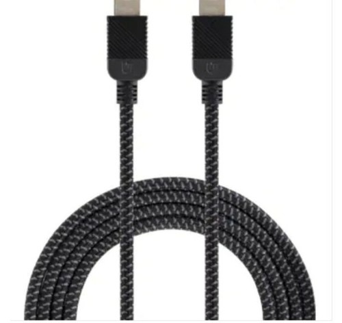 30ft Red Mesh HDMI Cable - 1.4 Version, 1080p, 3D Ready For Blu-ray, Xbox, HDTV 2 thumbnail image