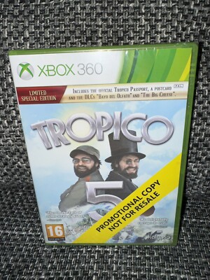 Tropico 5  XBox360 Promo Copy Neu / OVP