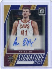 2017-18 DONRUSS OPTIC #3 Ante Žižić AUTOGRAPH 