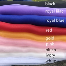 50 colors top quality 140CM  Crystal  Organza wedding drape Fabric by meters