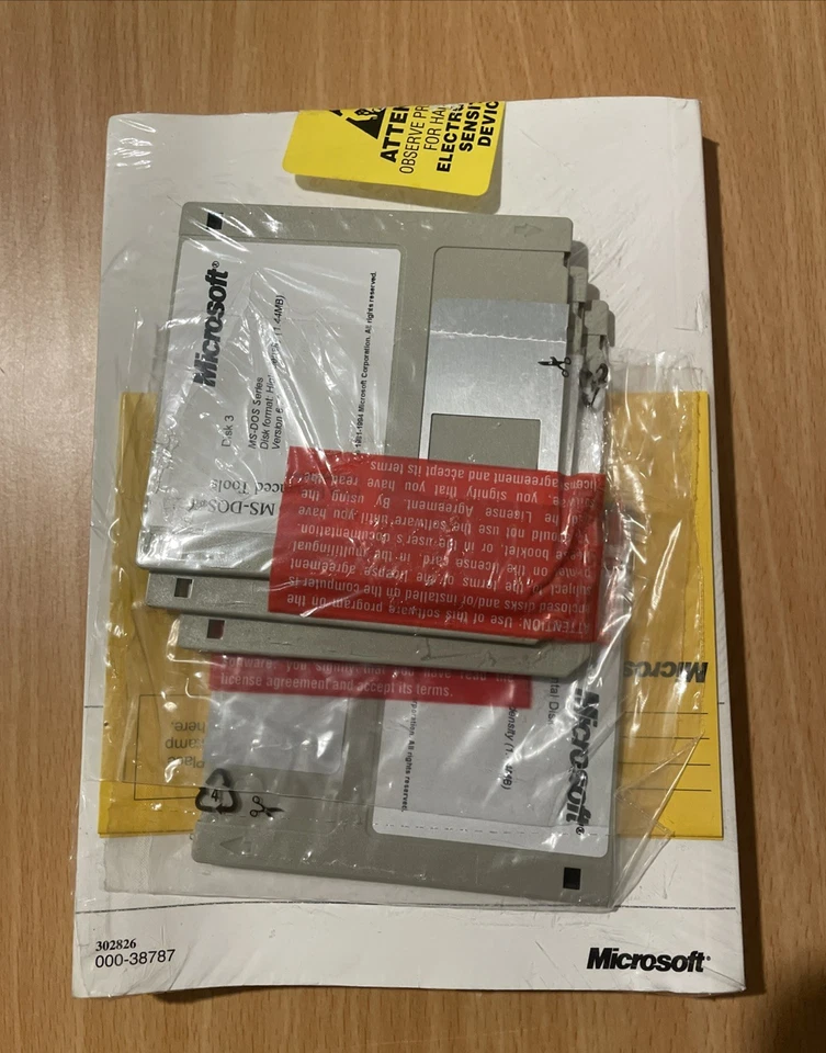 NEW Microsoft MS-DOS User Guide/Authentic CD Key Mainframe Collection - Image 2 of 3