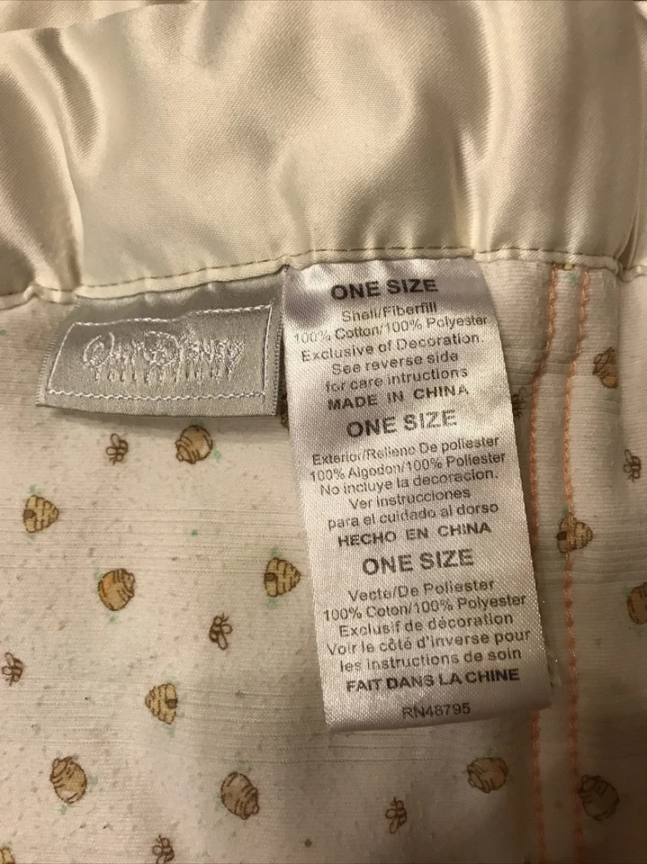 Disney Baby Winnie The Pooh Peluche Tigger Lovey Manta de Seguridad Acurrucado Blankey Foto 3 de 3