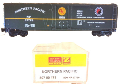 Z MTL 507 00 471 50ft Std Box Car Plug Door Northern Pacific NP