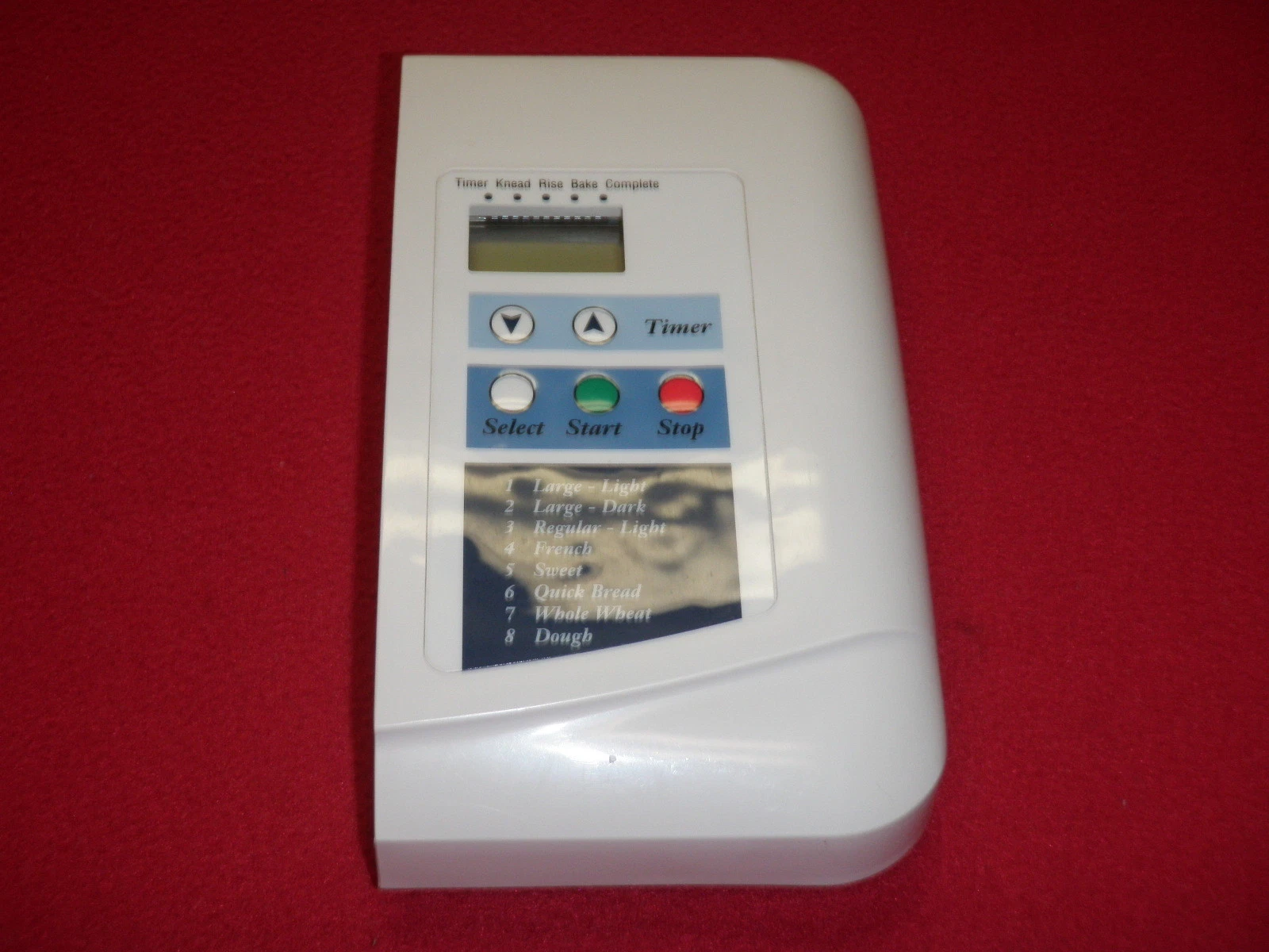 Regal Bread Machine Control Panel & Power Control Board for Model K6743
