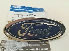 Ford Focus Fiesta Front Radiator Grille Oval Emblem Nameplate OEM C1BZ-8213-B