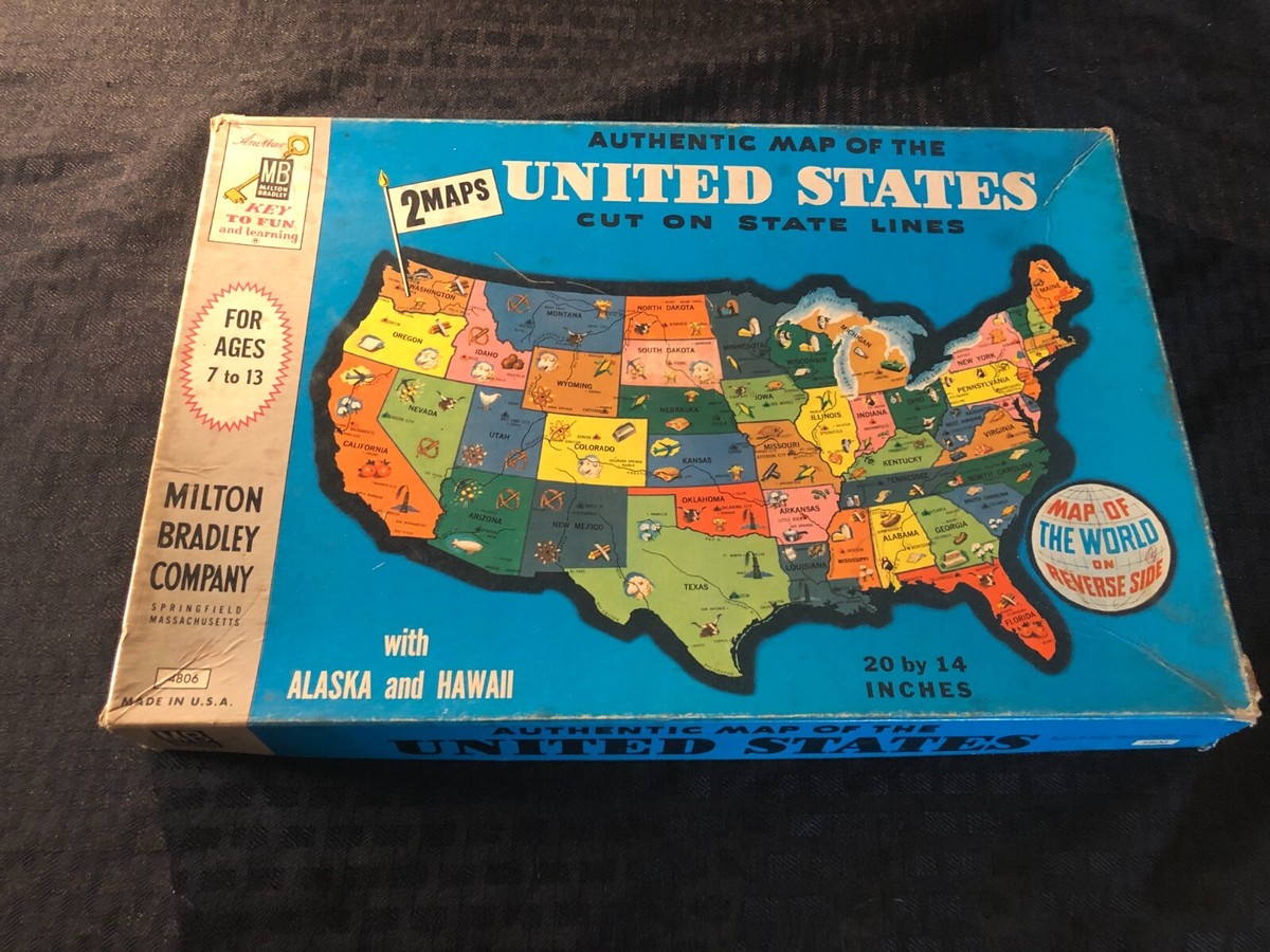 [’78-80年US盤LP]ペギー・シーガー&ユアン・マッコール 4枚セット 1975 Milton Bradley Puzzle Authentic Map of the United States