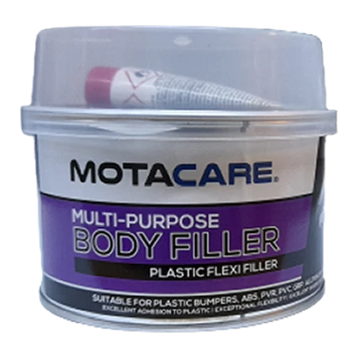 MOTACARE Plastic Flexible Bumper Repair Flexi Car Body Filler Hardener & Applicator 250ML
