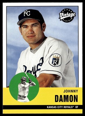 2001 Upper Deck Vintage Johnny Damon Kansas City Royals #112 | eBay