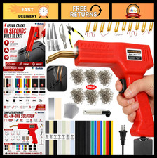 220W Plastic Welder Kit - 2-in-1 Hot Stapler  Welding Gun for Car Bumper Repair