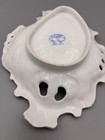 Porcelain Oval Floral Deco Dish w/ Pierced Rim, Victoria Austria - Printed  — photo 5