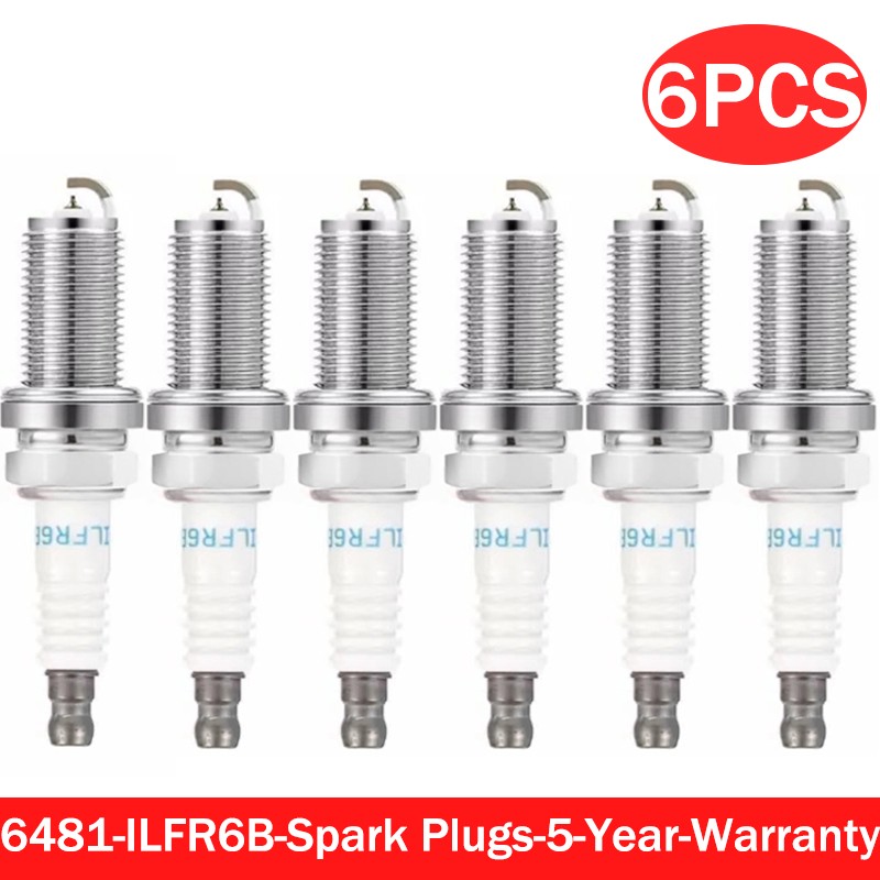 6x Spark Plugs 6481 Laser Iridium for Subaru Turbo Impreza WRX STi EJ For ngk
