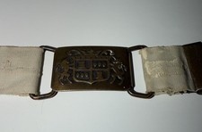 Antique British Military Metal Belt Buckle
