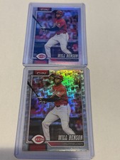 2026 Topps Series 1 Will Benson Cards Silver Rainbow Foil Topps Logo Foil Reds